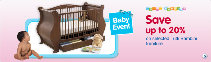 Save up to 20% on selected Tutti Bambini